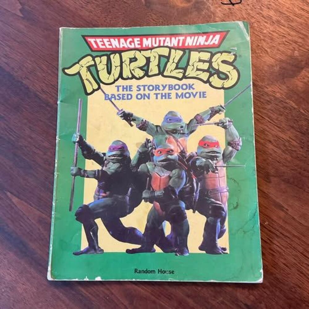 Vintage Teenage Mutant Ninja Turtles Random House Storybook Lot